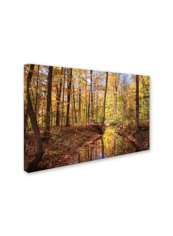 Morgan Street Canvas Wall Art Multicolour 12 x 19inch
