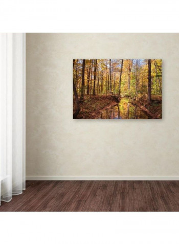 Morgan Street Canvas Wall Art Multicolour 12 x 19inch