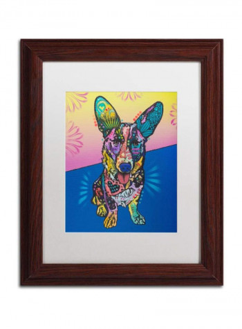 Gracie Wooden Framed Wall Art Multicolour 11 x 14inch