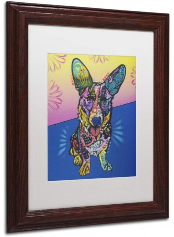 Gracie Wooden Framed Wall Art Multicolour 11 x 14inch