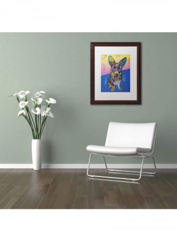 Gracie Wooden Framed Wall Art Multicolour 11 x 14inch