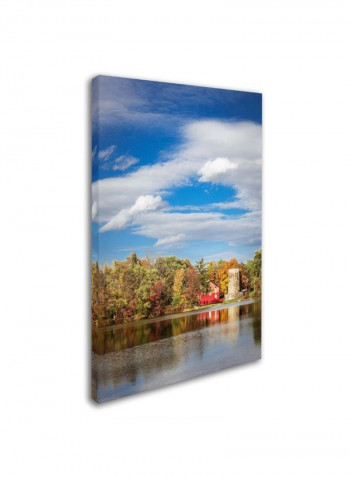 Morgan Street 5 Canvas Wall Art Multicolour 12 x 19inch