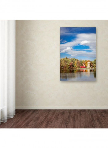 Morgan Street 5 Canvas Wall Art Multicolour 12 x 19inch