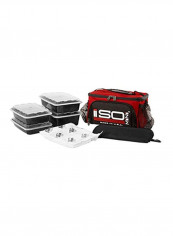 Insulated Lunch Bag With Container Set Red/Black reviews Insulated Lunch Bag With Container Set Red/Black