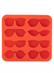 8-Piece Ice Cube Tray Set Orange