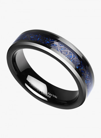 Tungsten Carbide Celtic Dragon Ring