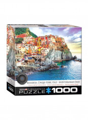 1000-Piece Manarola Cinque Terre Jigsaw Puzzle 8000-0786