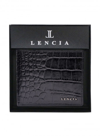 Casual Leather Wallet Black