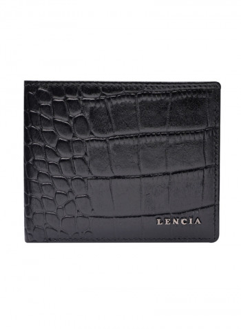 Casual Leather Wallet Black
