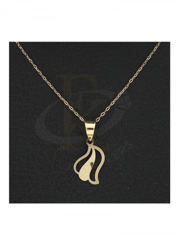 Chain Necklace With Pendant