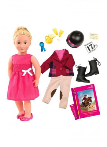 Lilly Anna Doll With Accessories Set 18inch