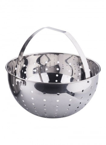 Pasta Cooking Pot Silver 34 x 18 x 26cm