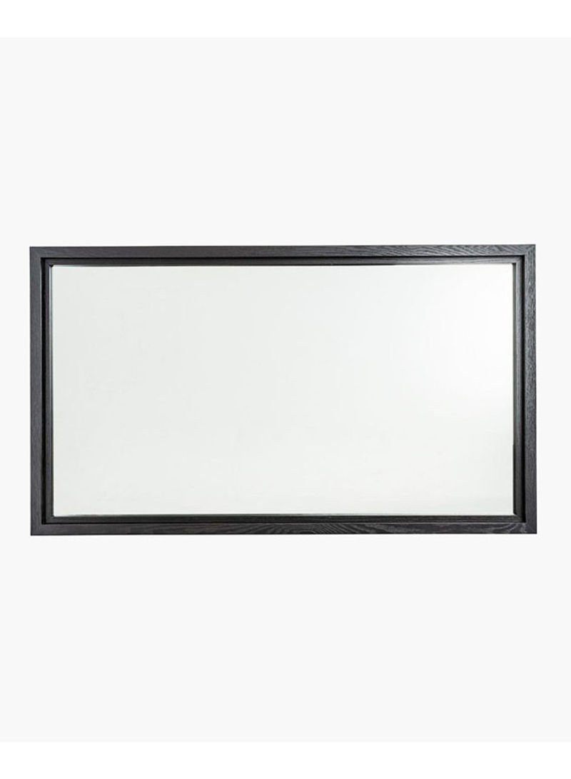 Rectangle Ornette Mirror Black/Silver 80x0x140cm