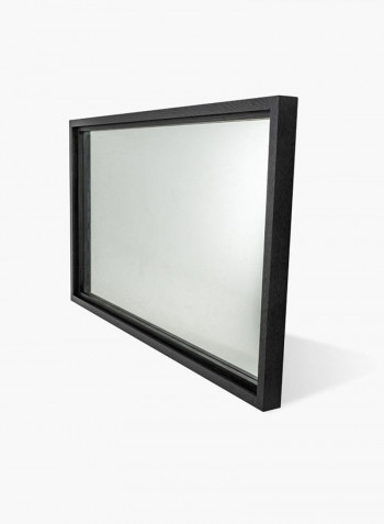 Rectangle Ornette Mirror Black/Silver 80x0x140cm