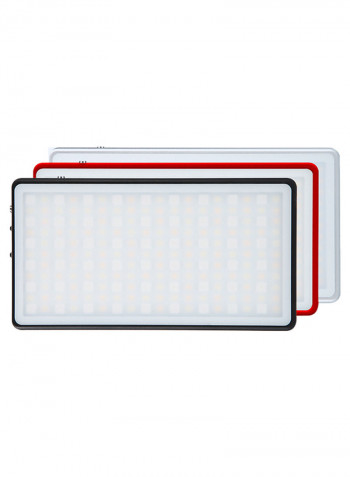 Mini Pocket RGB LED Video Light Panel For DSLR Camera Black