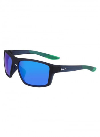 Men's UV Protection Rectangular Sunglasses - Lens Size: 60 mm