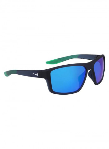 Men's UV Protection Rectangular Sunglasses - Lens Size: 60 mm