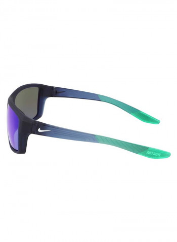 Men's UV Protection Rectangular Sunglasses - Lens Size: 60 mm