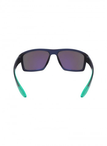 Men's UV Protection Rectangular Sunglasses - Lens Size: 60 mm