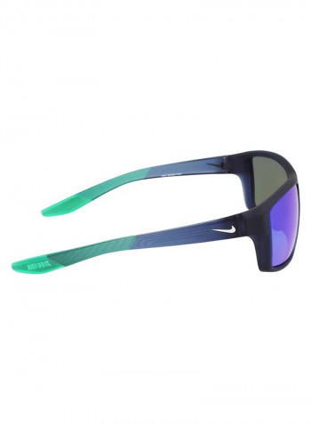 Men's UV Protection Rectangular Sunglasses - Lens Size: 60 mm