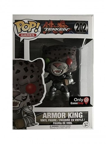 Tekken Armor King Figure 4x10inch