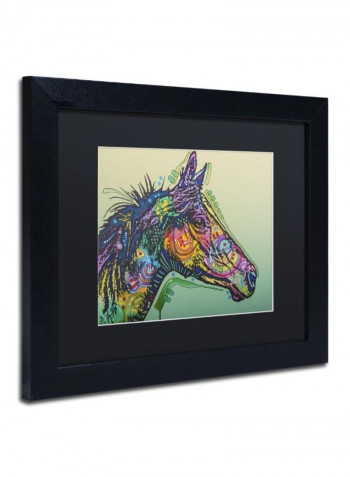 Basha Custom 3 Wall Art Multicolour 11 x 14inch
