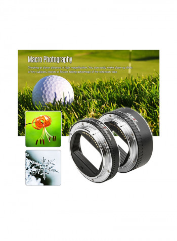 DG-Z Automatic Macro Extension Tube 12mm To 24mm Full Frame Black