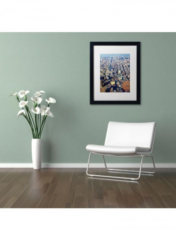 Lower Manhattan Wall Art Multicolour 11 x 14inch