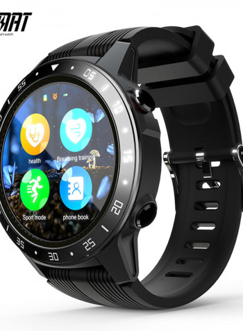 SMA-TK05 1.3" Screen BT3.0/4.0 GPS Sports Smartwatch Black