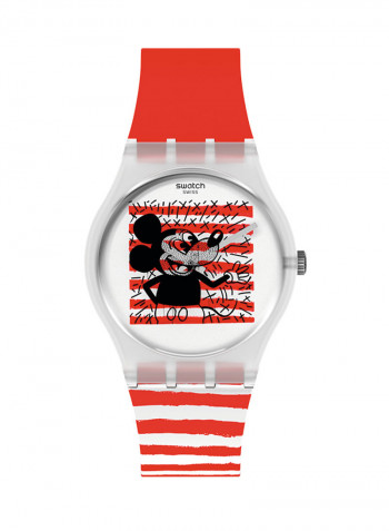 Silicon Strap Watch