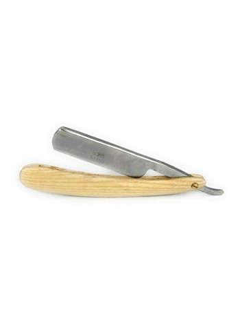 5-Piece Shaving Set Beige/White/Silver