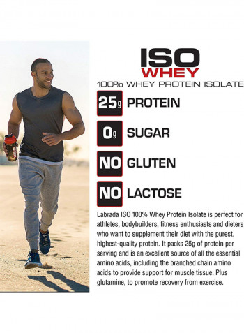 ISO 100% Whey Protein Isolate Chocolate