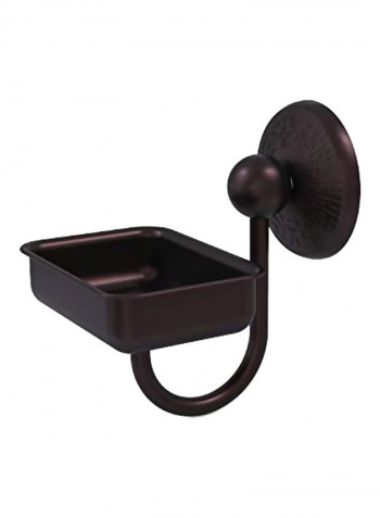 Prestige Monte Carlo Wall Mounted Soap Dish Black 4.5x3.5x6inch