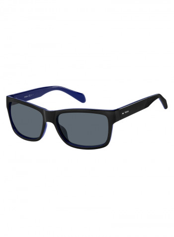 Men's Square Frame Sunglasses - Lens Size: 59 mm