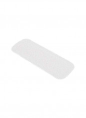 PVC Anti-Slip Bathtub Mat White 7.1x13.8x1.2inch