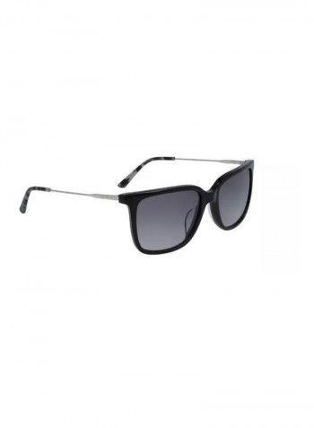 Women's UV Protected Modified Rectangular Sunglasses - Lens Size: 55 mm