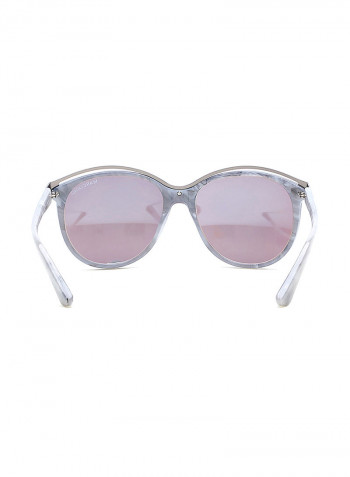 Women's UV Protection Round Sunglasses - Lens Size: 57 mm