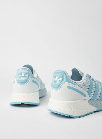ZX 1K Boost Sneakers Halo Blue/Clear Blue/Cloud White