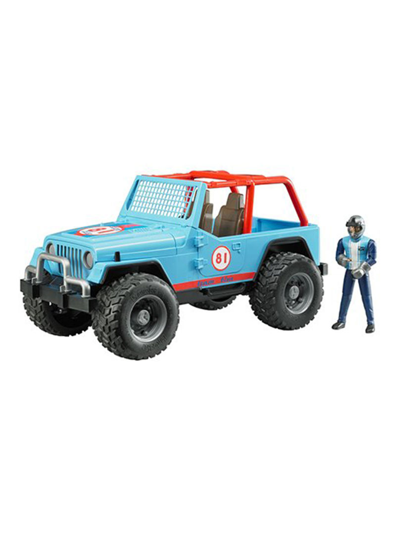 Jeep Cross Country Racer Vehicle With Driver