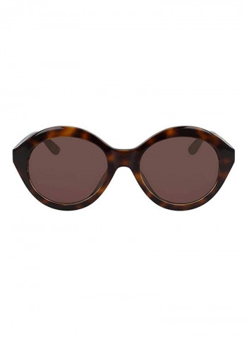 Women's UV Protected Oval Sunglasses - Lens Size: 55 mm