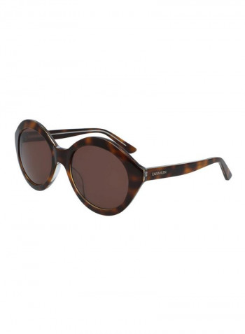 Women's UV Protected Oval Sunglasses - Lens Size: 55 mm