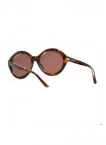 Women's UV Protected Oval Sunglasses - Lens Size: 55 mm