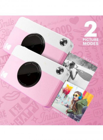 Printomatic Instant Print Camera 10MP Pink