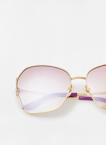 Women's Butterfly Sunglasses - Lens Size: 62 mm
