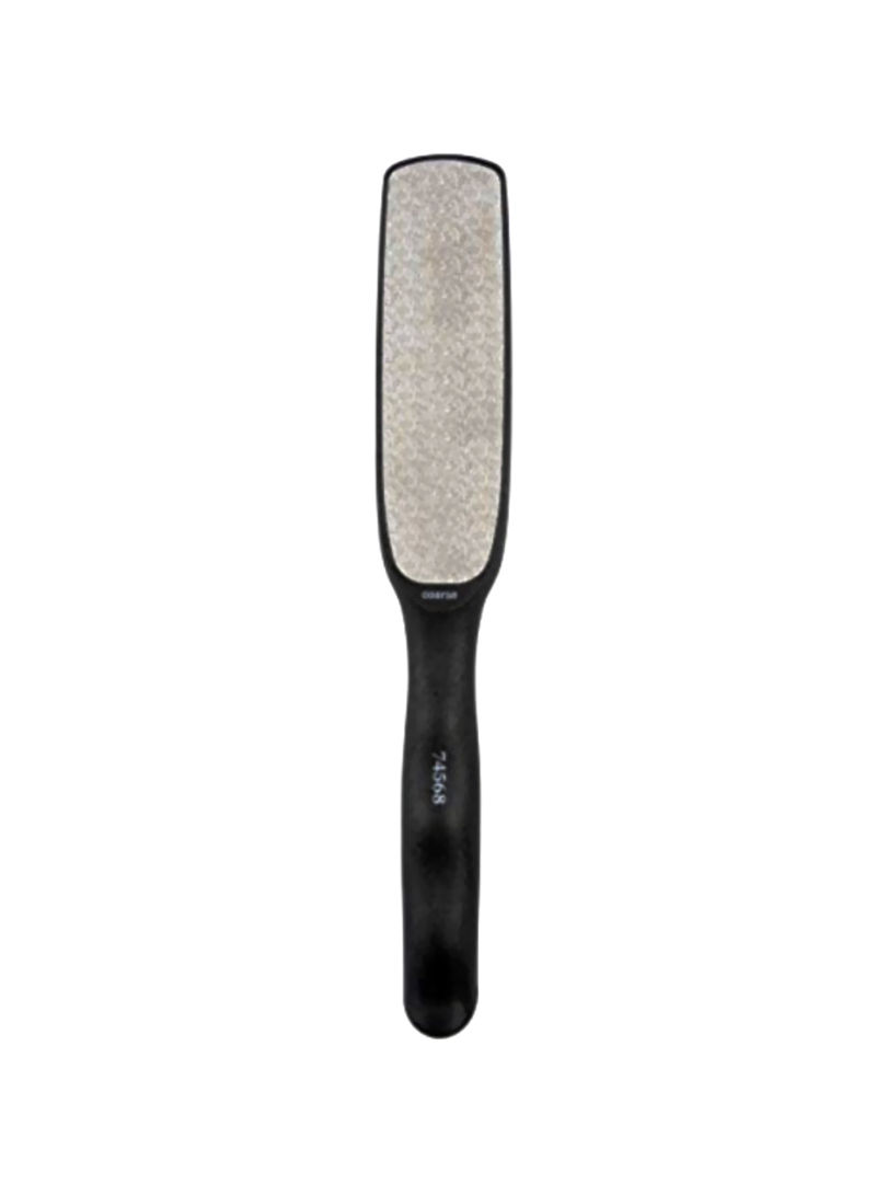 Carded Nail File Black/Silver