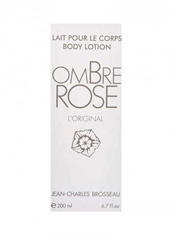 Ombre Rose Body Lotion 6.7ounce