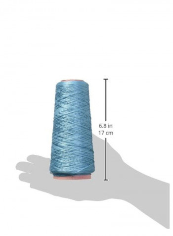 6-Strand Embroidery Floss Cone Peacock Blue