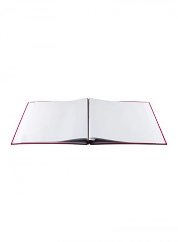 Fashion Fabric Scrapbook Album Hot Pink