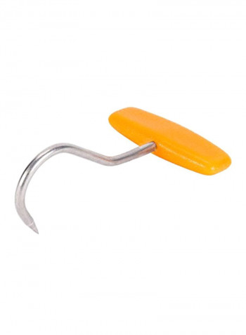 Sani-Safe Handle Orange/Silver 1.1x3x0.6inch