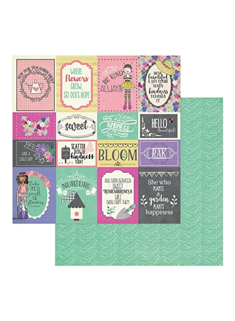 Seeds Of Kindness Double-Sided Cardstock
